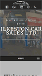 Mobile Screenshot of ilkestoncarsales.com