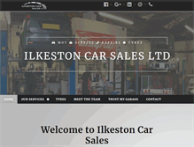Tablet Screenshot of ilkestoncarsales.com